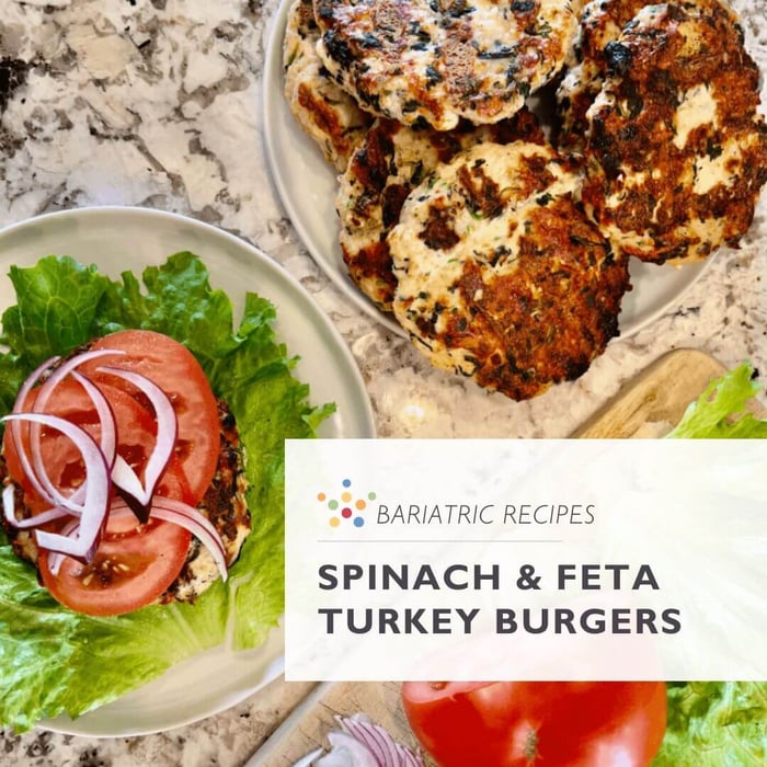 Spinach and Feta Turkey Burgers