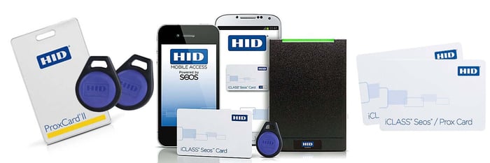 HID Smart Card, Access Card, Promixinity Card, Key Fob, Seos, iClass Signo Readers
