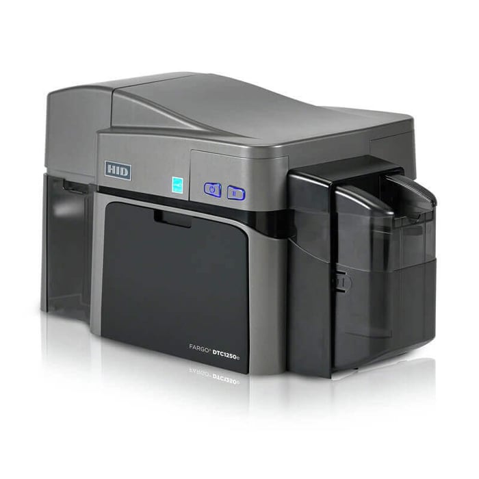 Fargo DTC error 93 wrong ribbon on ID card printer screen