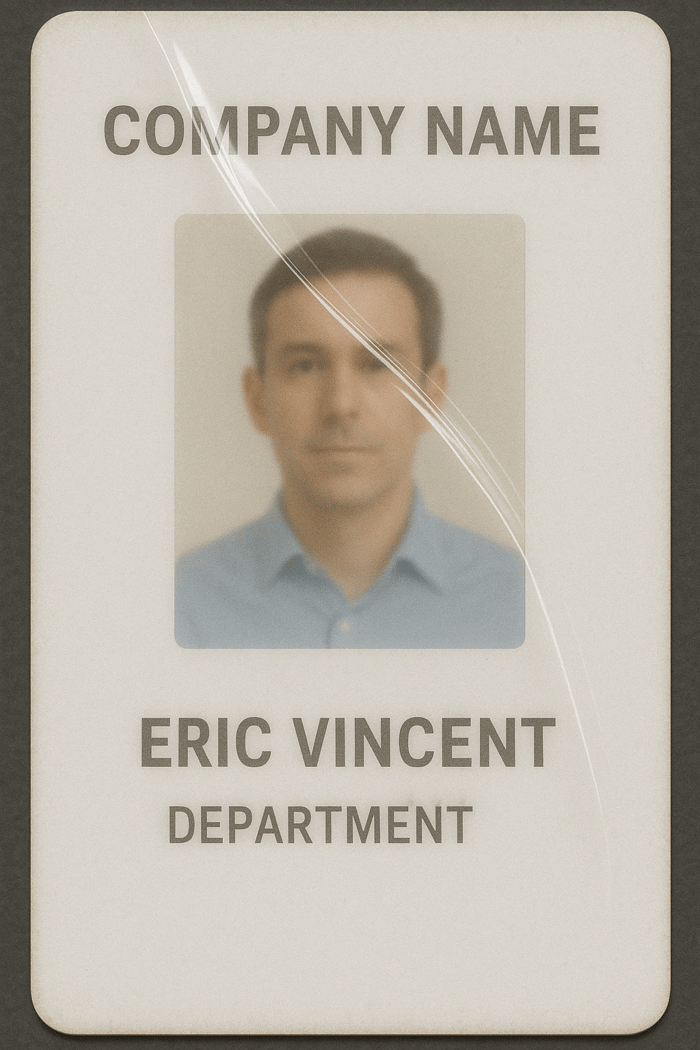 ID card print quality