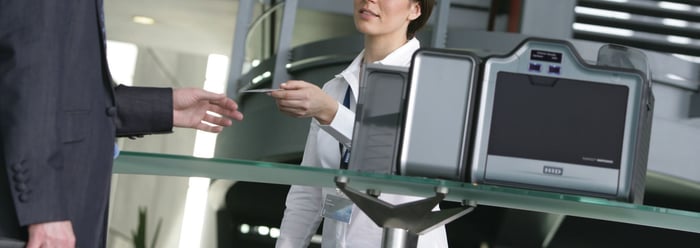 ID Card Printer Access Card Issuance