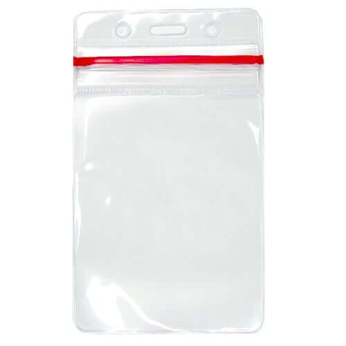 resealable vinyl badge holders