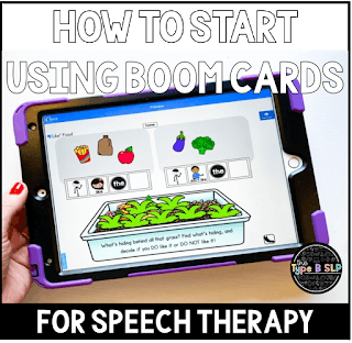 How to Use Boom Cards in Speech Therapy