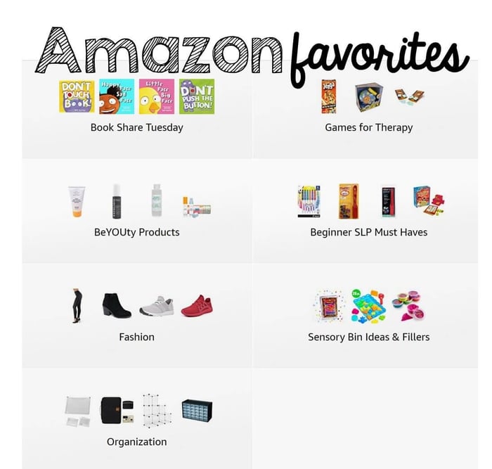 Amazon Favorites for the First-Time SLP