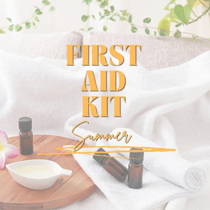 Førstehjelp DIY FIRST AID KIT for sommerferien