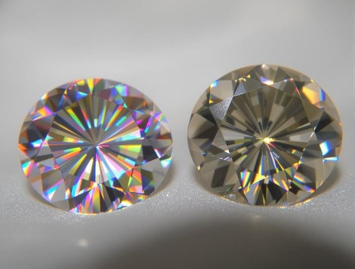 The value of diamonds can be hard to see when two diamonds look very similar but have very different price tags.