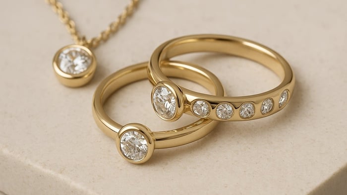 An Offbeat Guide to Rubover (Bezel Set) Engagement Rings