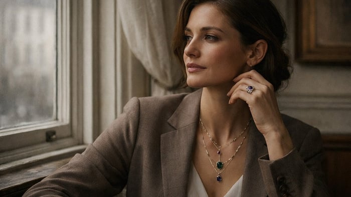 The Art of Diamond–Gemstone Pairings