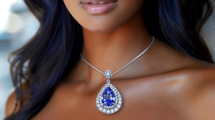 Blue Tanzanite the Beautiful Rare Gemstone