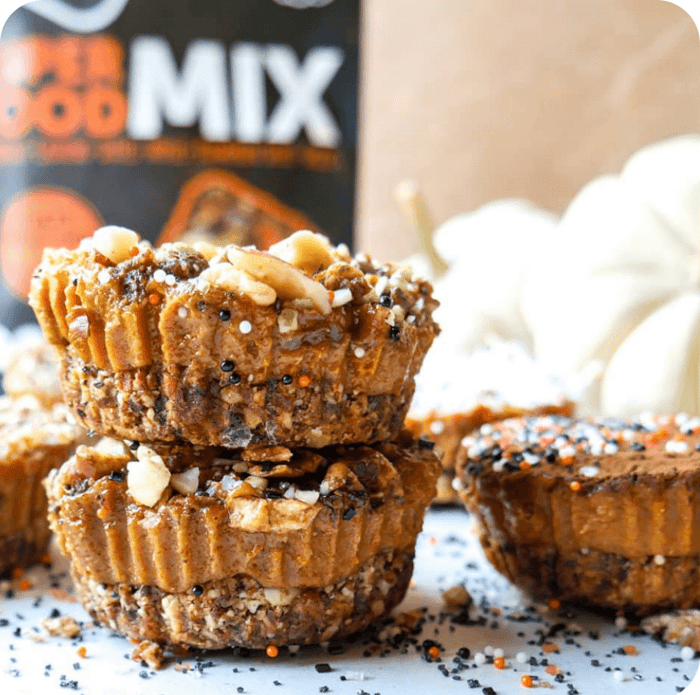 Pumpkin Spice Almond Butter Cups