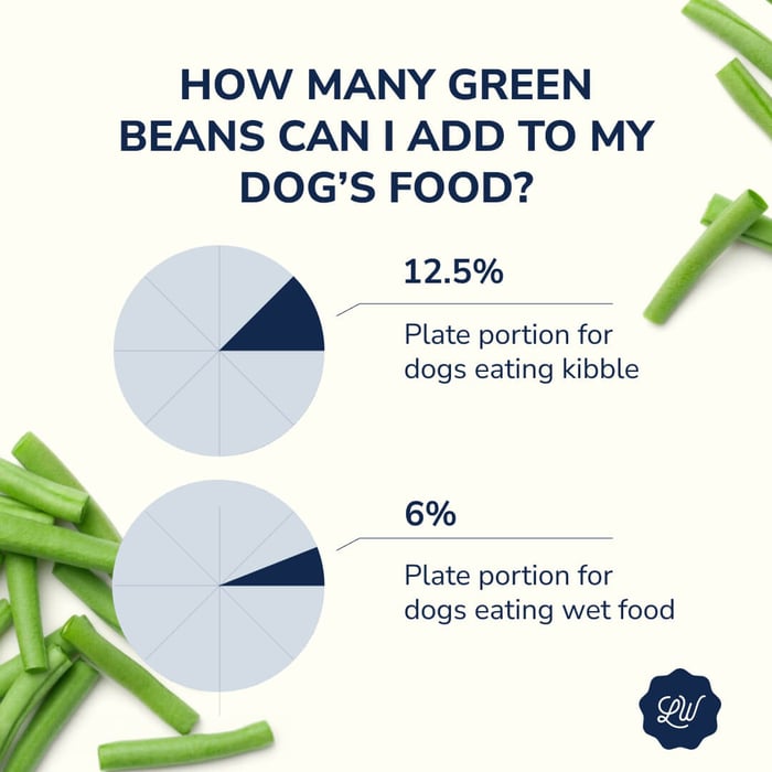 How many green beans for dogs