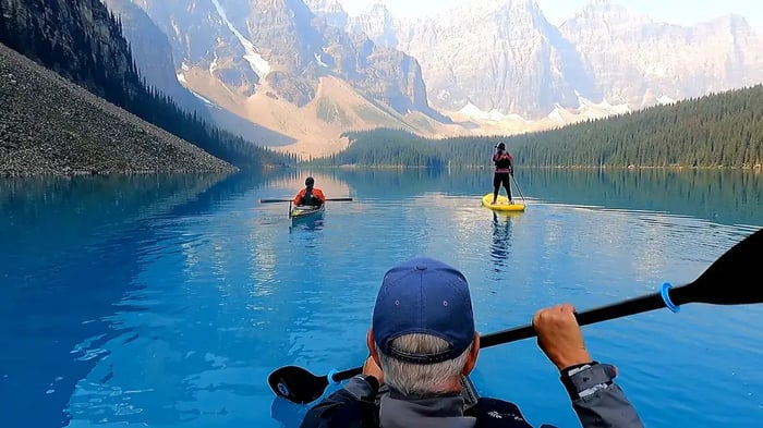 Moraine Lake Kayak Report