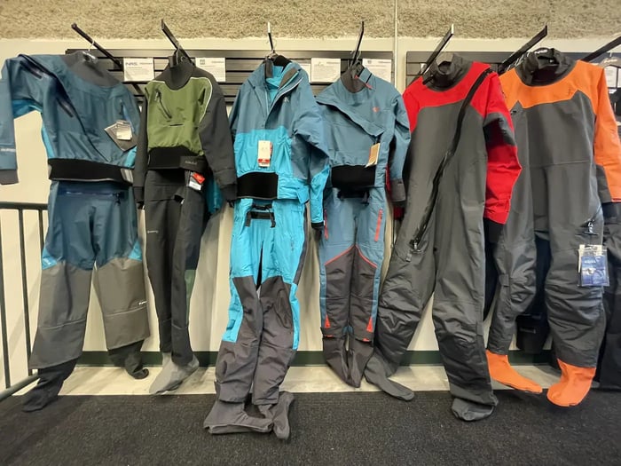 Front Zip vs Rear Zip Kayaking Drysuits