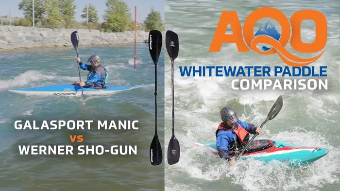 Galasport Manic vs Werner Sho-Gun | Paddle Comparison