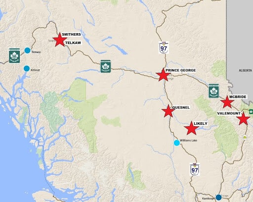 BC Paddling Guide: Cariboo, Robson Valley, Central Interior