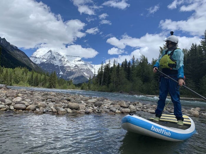 Where to Paddle Around Mount Robson: A Trip Report