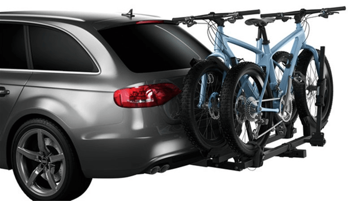 Is it illegal for your hitch mounted bike rack to cover your license plate?