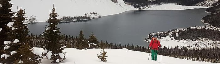 No Wind, Mild Temps and Pow - Is this the Rockies?