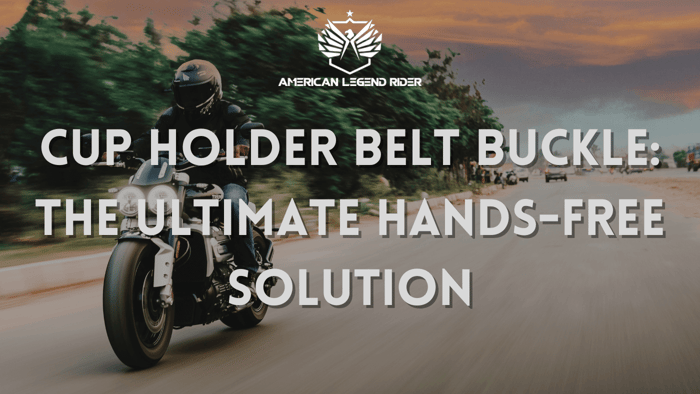 Cup Holder Belt Buckle: The Ultimate Hands-Free Solution