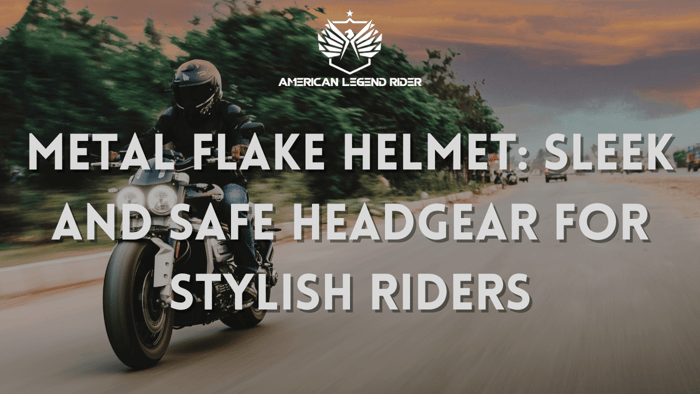 Metal Flake Helmet: Sleek and Safe Headgear for Stylish Riders