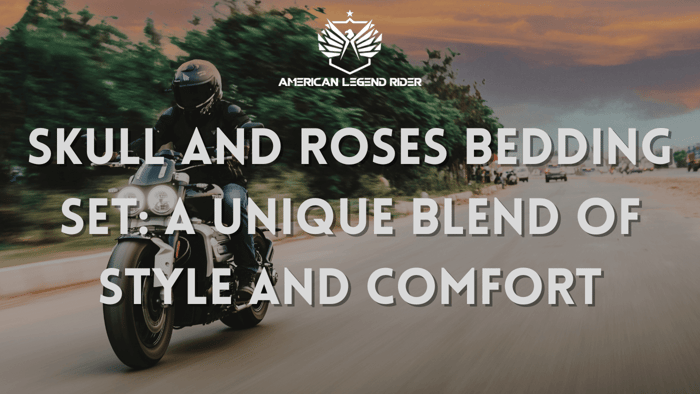 SKULL AND ROSES BEDDING SET: A Unique Blend of Style and Comfort