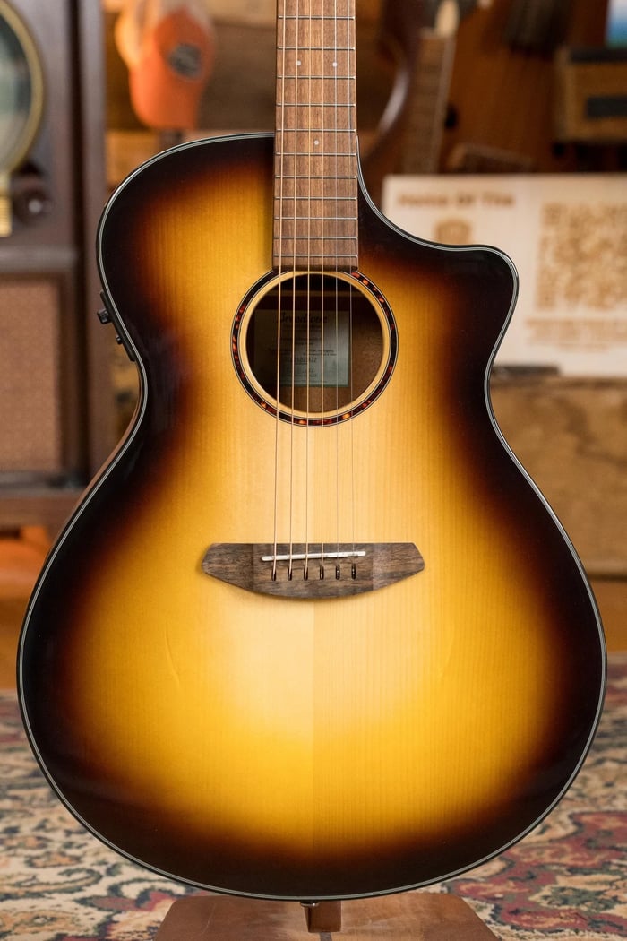 Best Acoustic Guitar Under $500 Breedlove Discovery Concert Edge Burst