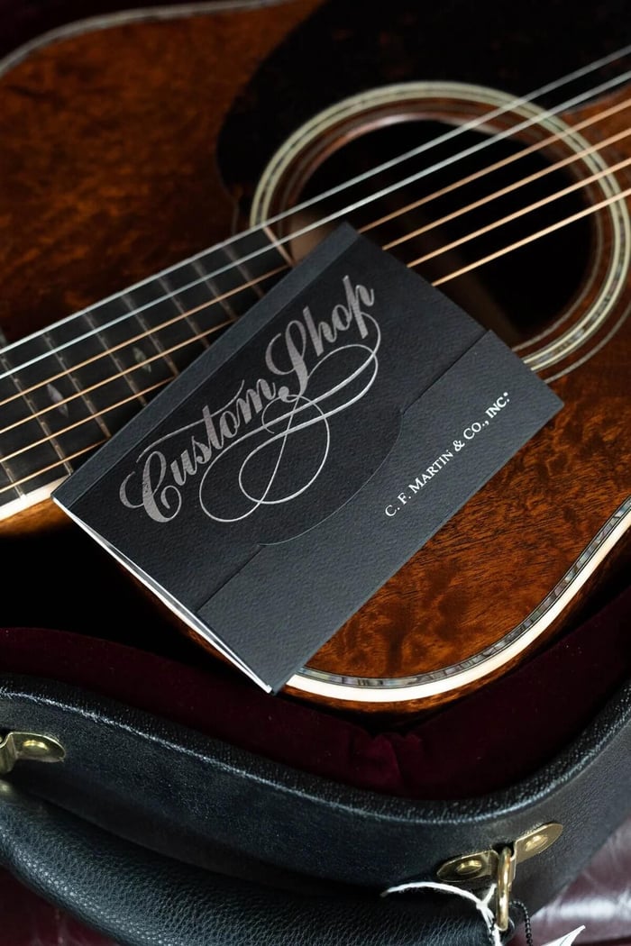 Martin Custom Shop Grand Performance All Quilted Pommele Sapele Acoustic Guitar