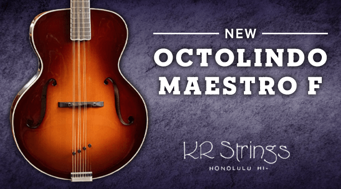 Mandolins: KR Strings Launches Octolindo F-Models