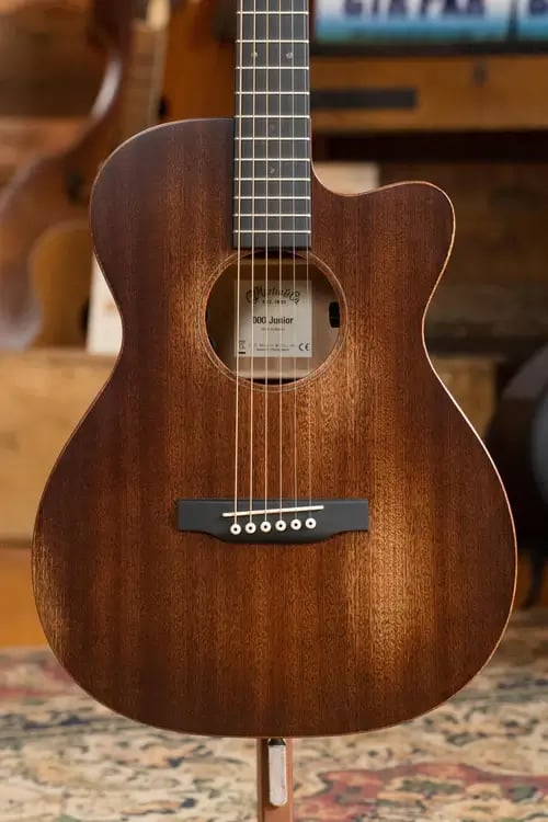  Martin OOOC JR-E StreetMaster Spruce/Sapele OOO Cutaway Guitar w/Electronics Front
