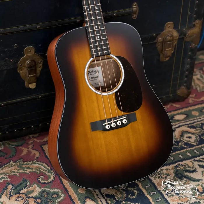 Martin DJR-10E Spruce/Sapele Sunburst Bass Guitar  w/Fishman Pickup Road Series