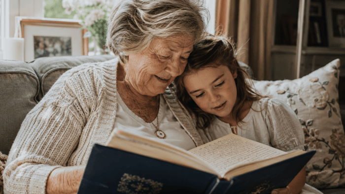 family-reading-preserved-letters-book