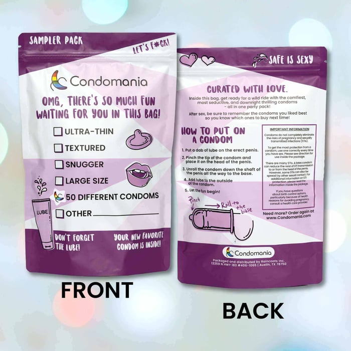 Condom variety packs