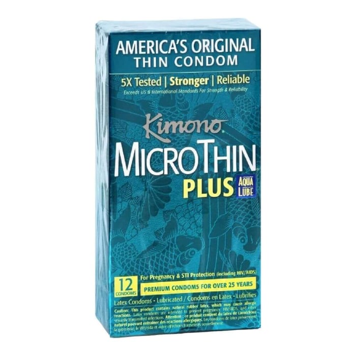 Kimono Microthin Plus Aqua Lube
