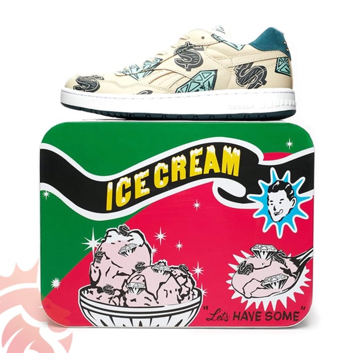 First Look: Reebok x BBC Ice Cream BB4000 Stucco