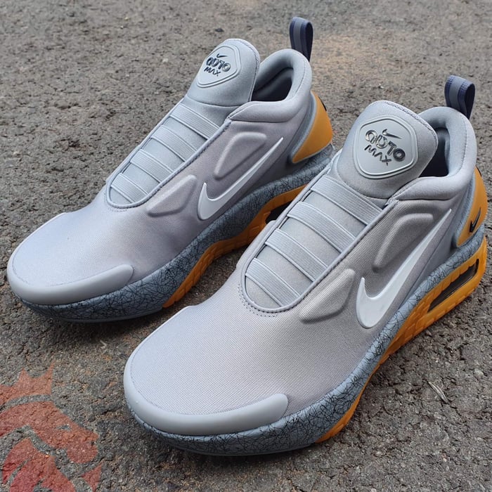 First Look: Nike Adapt LE 1.0 Orange and Grey Colorway