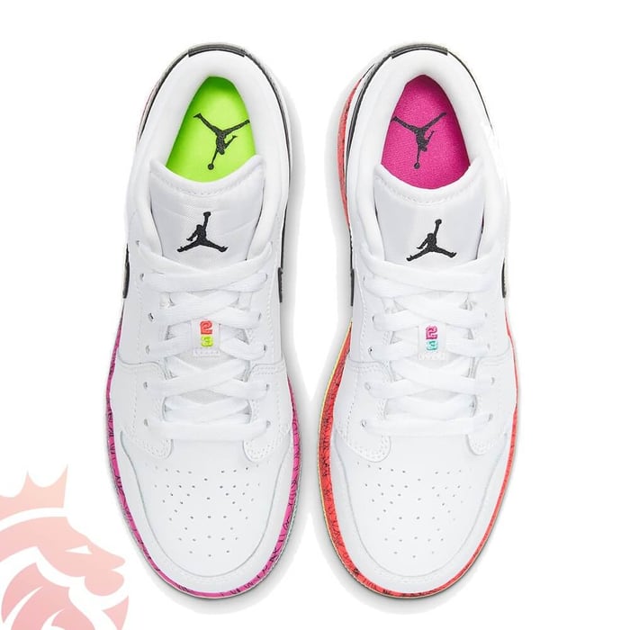 First Look: Nike Air Jordan 1 Low GS “Alternate Paint”