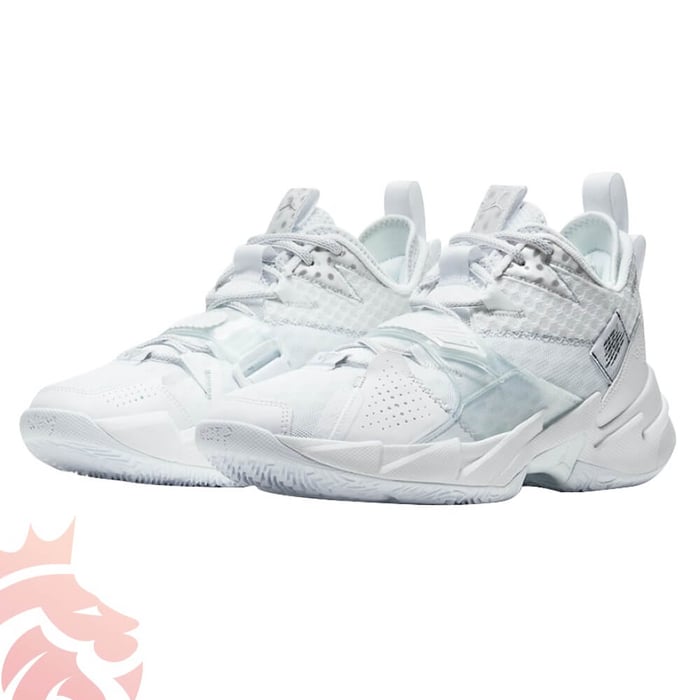 First Look: Nike Air Jordan Why Not? Zer0.3 “White Metallic”