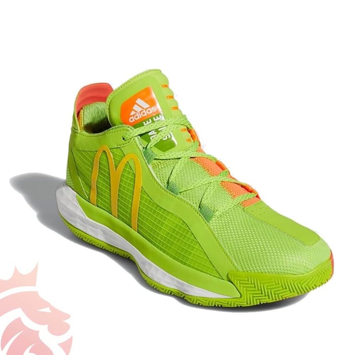 First Look: McDonald’s x adidas Dame 6 “Dame Sauce”