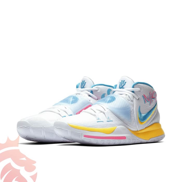 公式正規品!★KYRIE 6 NEON GRAFFITI Size 13 - Nike Kyrie 6 Neon Graffiti Mens Basketball Shoes