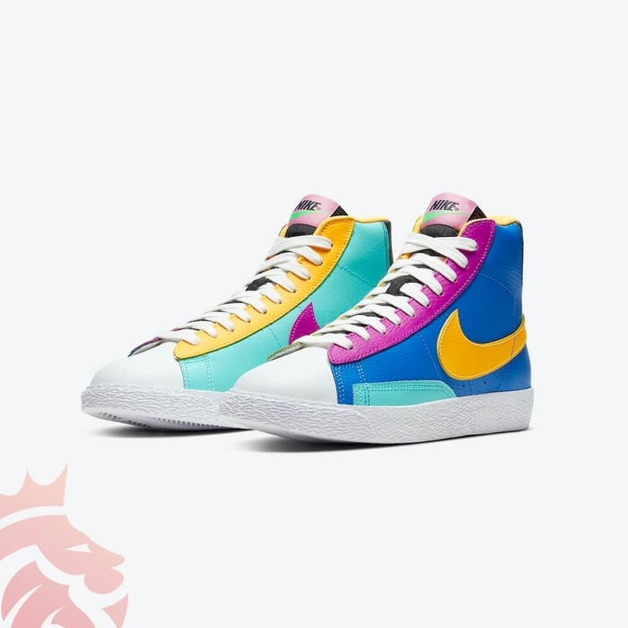 First Look: Nike Blazer Mid GS “Multi Color”