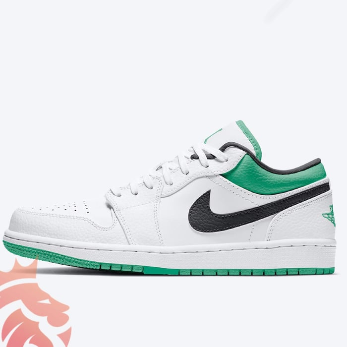 First Look: Air Jordan 1 Low “Boston Celtic” Colorway