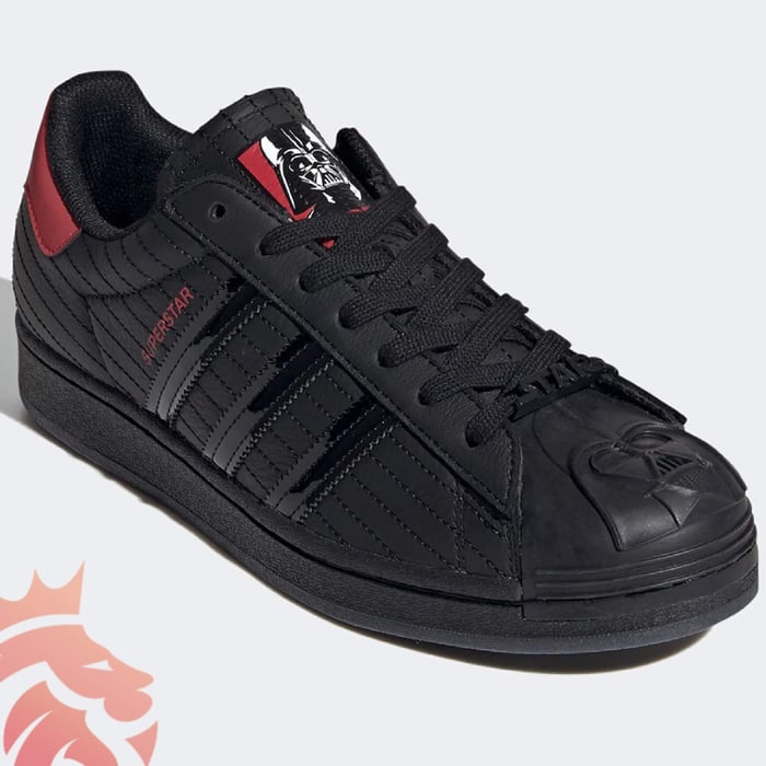 A Closer Look: Star Wars x adidas Superstar “Darth Vader”JP