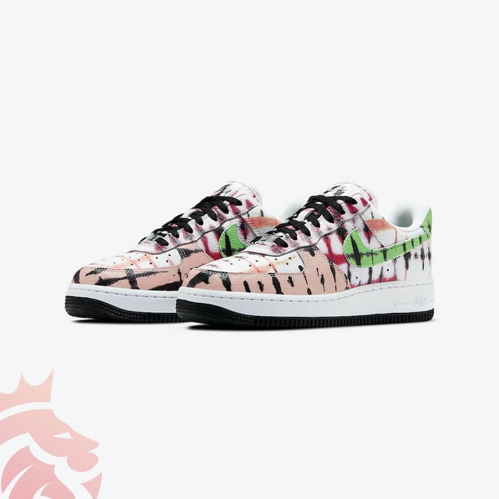 First Look: Nike Air Force 1 WMNS “Black Tie Dye”