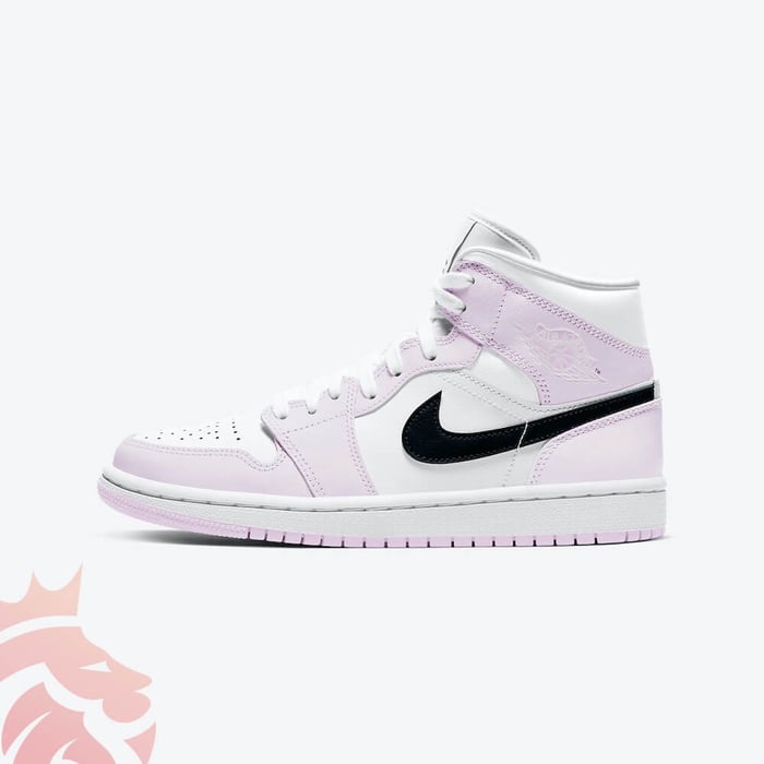 Air Jordan 1 Mid ピンク/ホワイト Sneak Peek: Air Jordan 1 Mid 