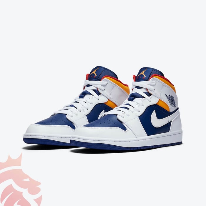 First Look: Air Jordan 1 Mid “Blue Laser”