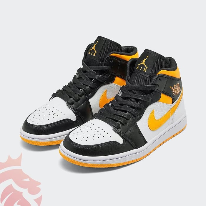 First Look: Air Jordan 1 Mid WMNS “Laser Orange”