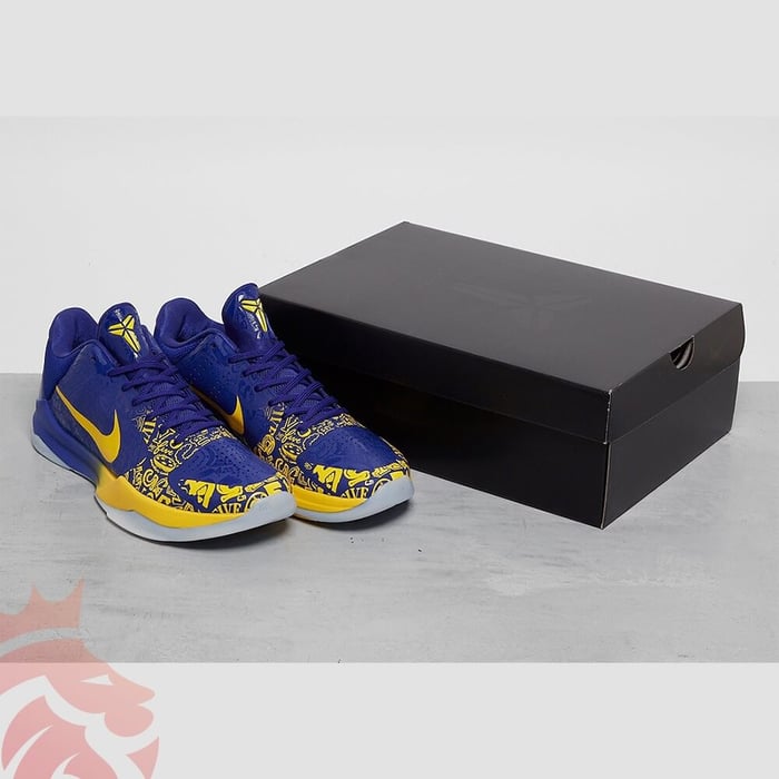 Nike Men's Zoom Kobe V 5 Protro 5 Rings Concord Midwest Gold