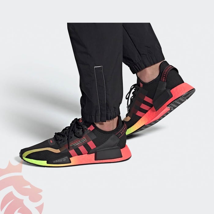 First Look: adidas NMD R1 V2 “Black Signal Green”