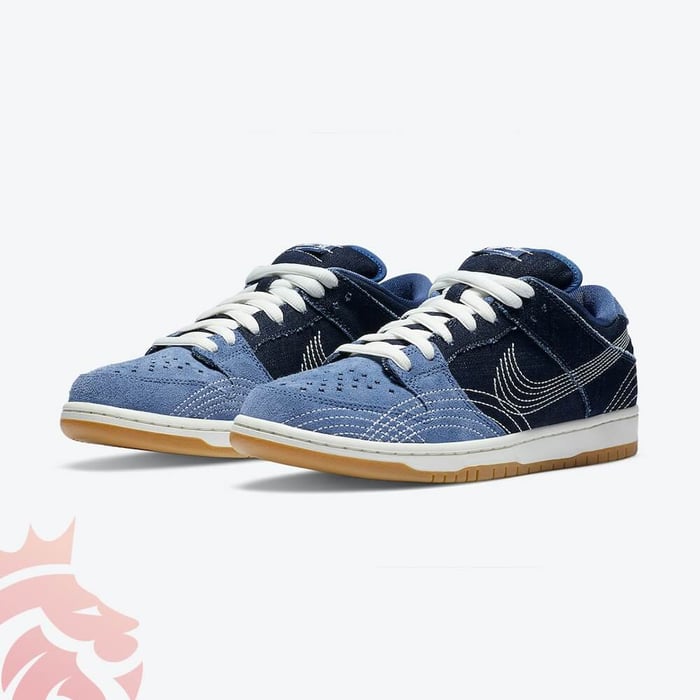 First Look: Nike SB Dunk Low PRM “Sashiko Denim”