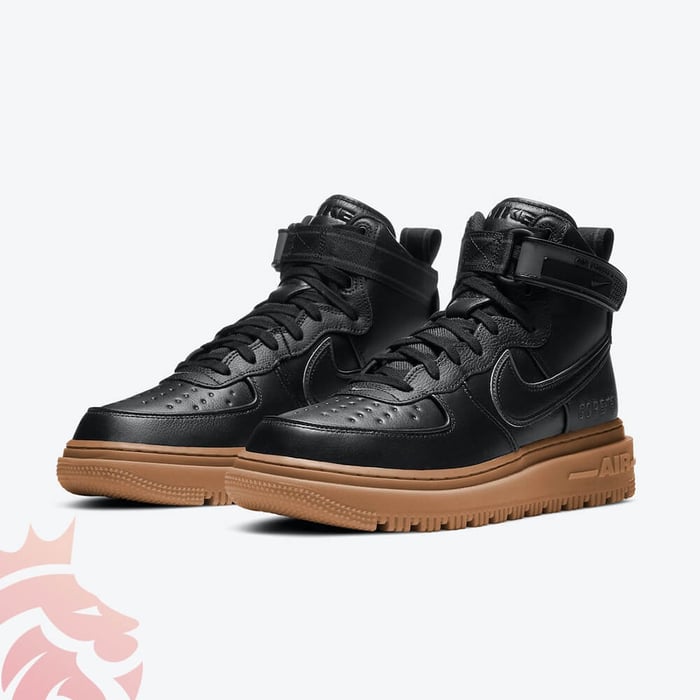 Nike Air Force 1 GORE-TEX ダークブラウン US 9 Sneak Peek: Nike Air Force 1 Gore-Tex Boot â€œBlack Gumâ